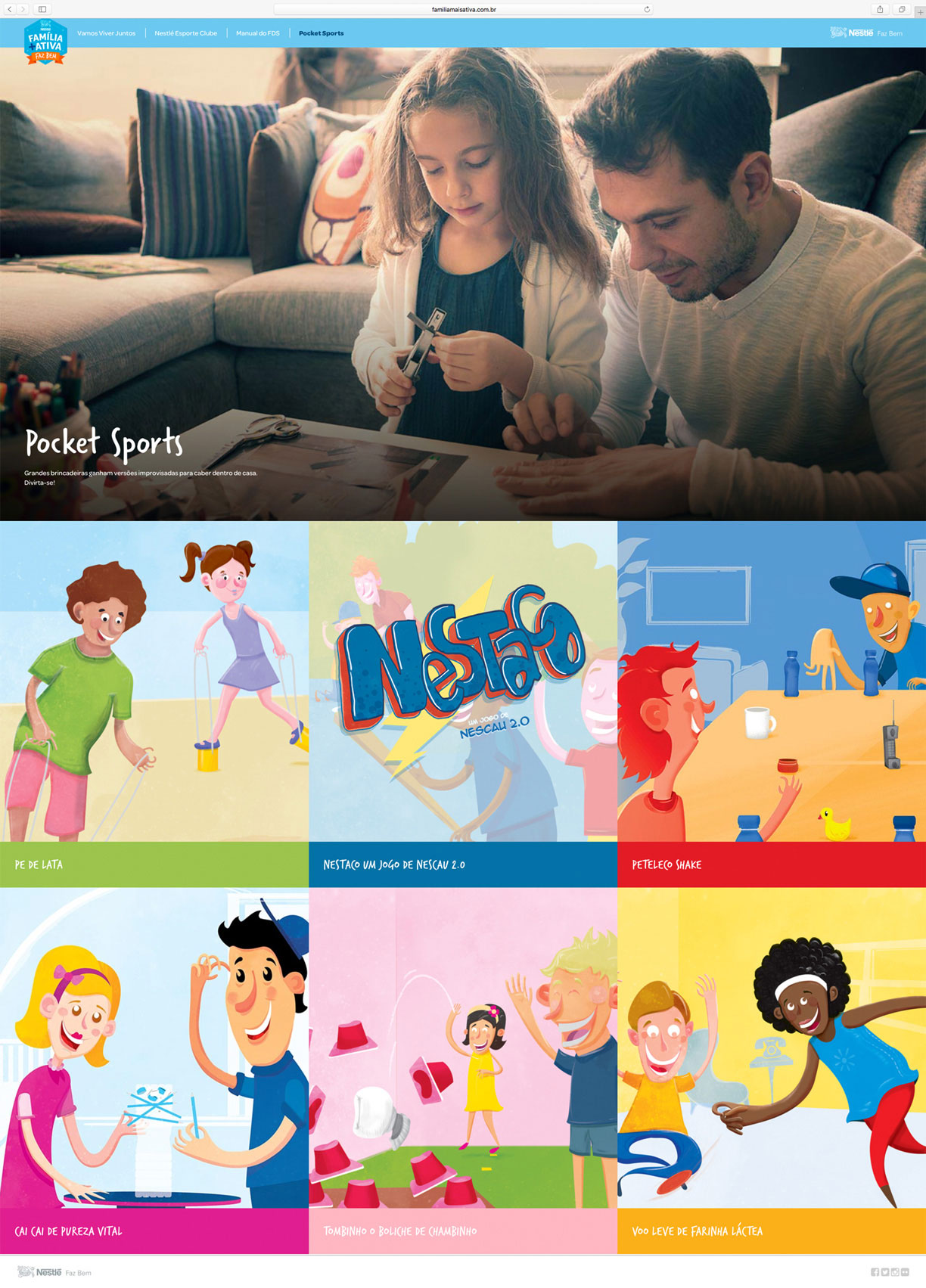 Família + Ativa - Nestlé | New Content